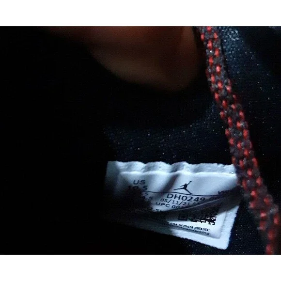 NEW Nike Air Jordan Zoom Separate Black Red White Bred Retro DH0249001 Size 10.5 - Picture 7 of 7